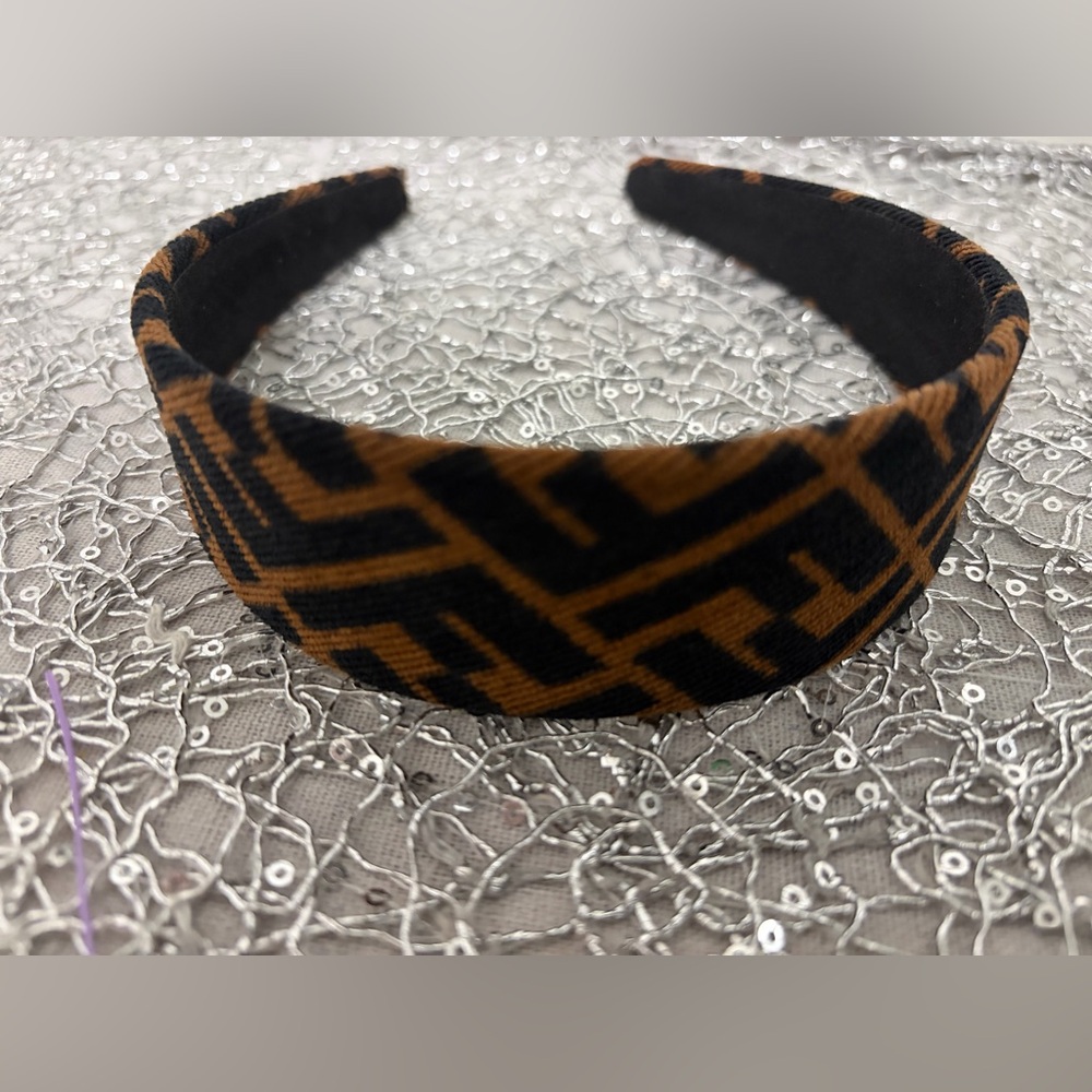 Stylish Black and Brown Headband